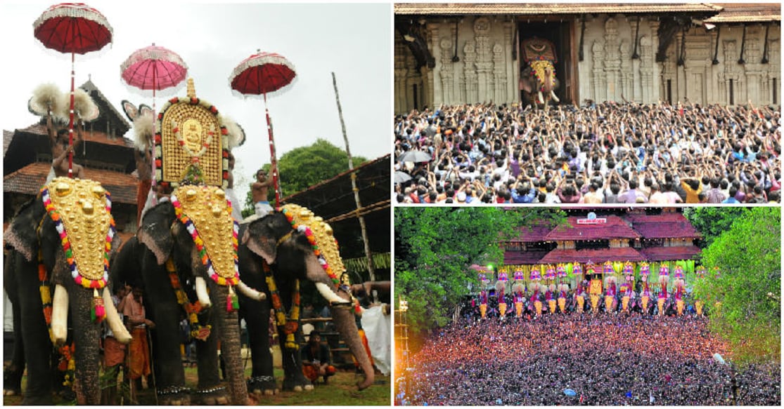 The tale of four doors at the historical Vadakkunnathan Temple Each of the doors have a story to say during Pooram festival. Photo: Onmanorama