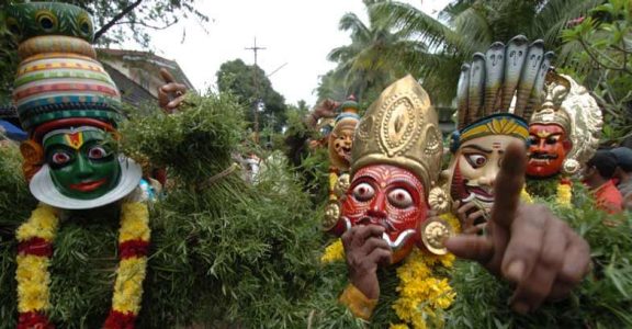 Believe it or not: These Kummatti masks are 75 years old Believe it or not: These Kummatti masks are 75 years old