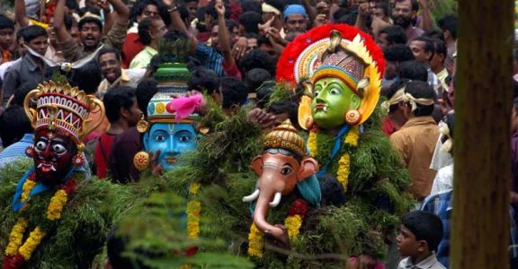 Believe it or not: These Kummatti masks are 75 years old Believe it or not: These Kummatti masks are 75 years old