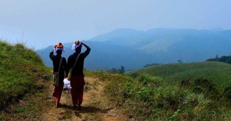 The way to Sabarimala