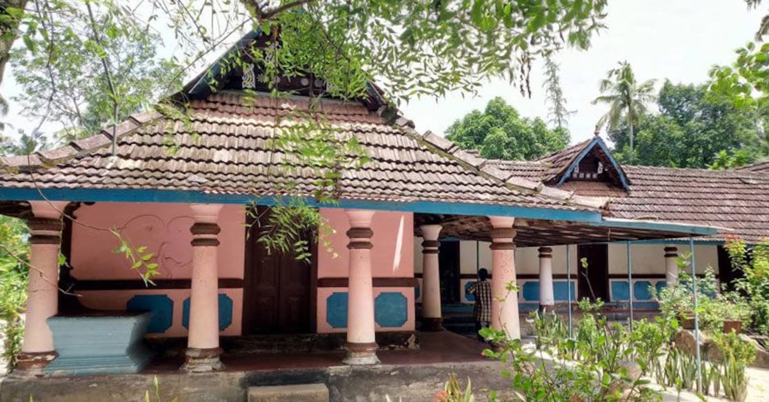 This is the house where Irayimman Thampi was born