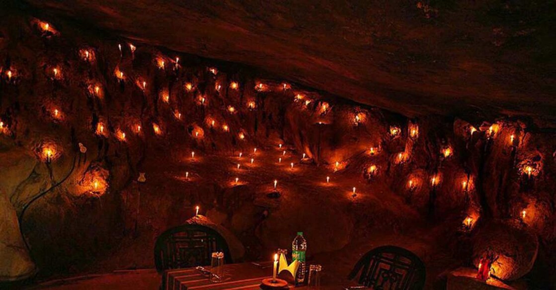 Head to Wayanad for a candlelight dinner in the caves