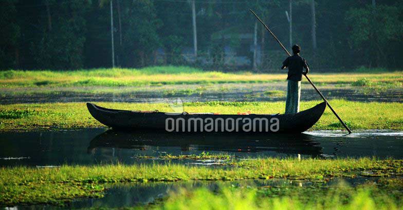 Off to Alappuzha, on a boat Off to Alappuzha, on a boat