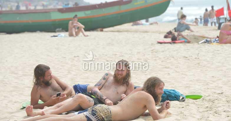 Varkala: Gearing up for the tourist season Varkala: Gearing up for the tourist season