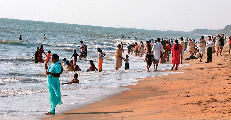 Beach wanderers in God’s own country Beach wanderers in God’s own country