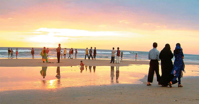 Beach wanderers in God’s own country Beach wanderers in God’s own country