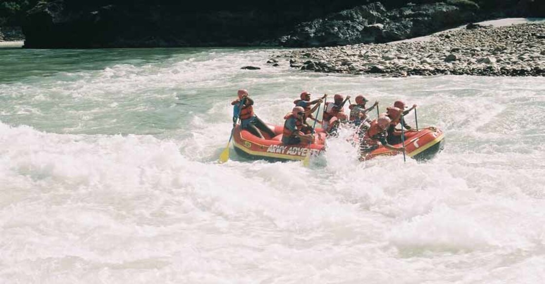 Top 5 places to go river rafting in India