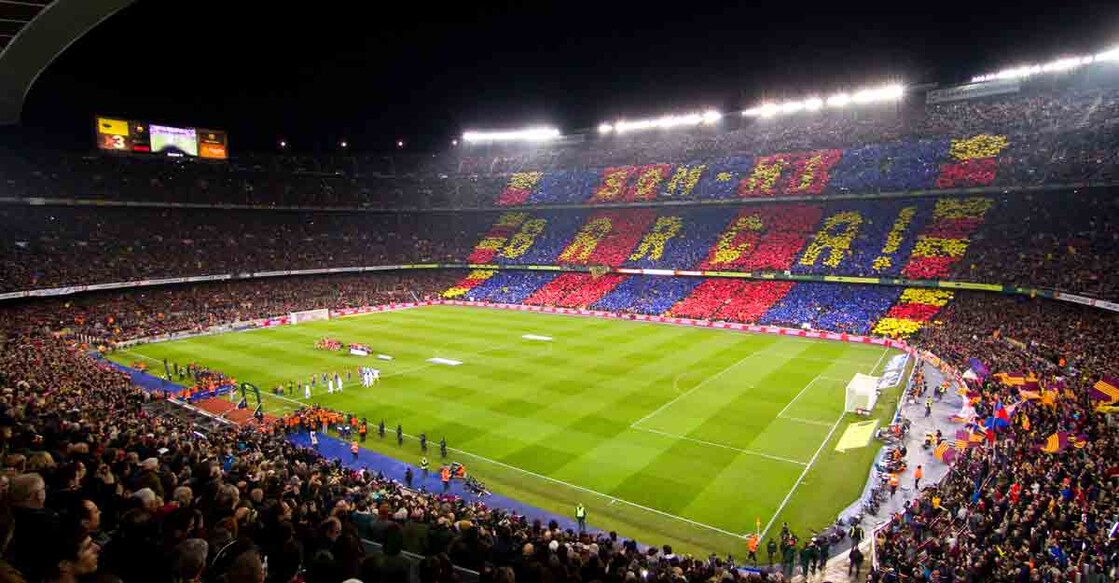 Camp Nou stadium of FC Barcelona