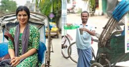 Lakshmibai Thampuratti shares the story behind posing for a rickshaw puller in Kolkata Lakshmibai Thampuratti shares the story behind posing for a rickshaw puller in Kolkata