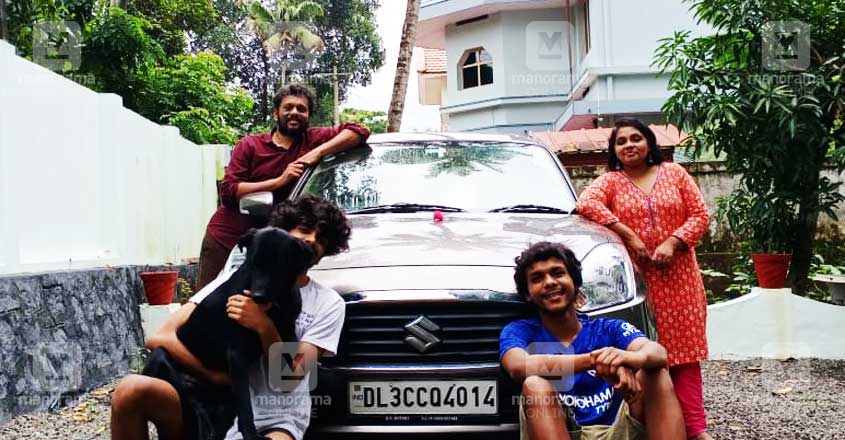 2,900km in 3 days: When a Keralite family travelled from Noida to Thiruvalla in a car 2,900km in 3 days: When a Keralite family travelled from Noida to Thiruvalla in a car