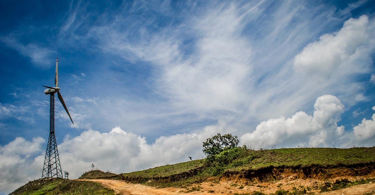 chaturangapara-wind-energy Photo: Shutterstock/johnygeorge