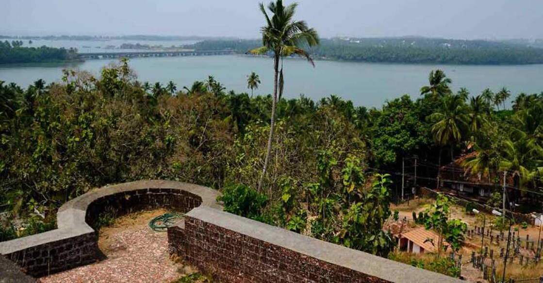 Chandragiri Fort stands guard over Payaswini River in Kasaragod