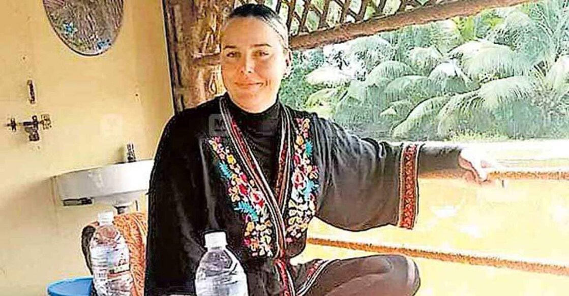 Australian actress Abbie Cornish in Ezhumanthuruthu 