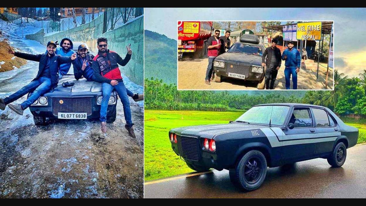 Vintage Contessa car takes four youths across India and Nepal in style