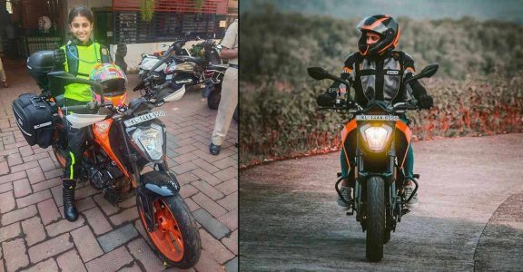 This 21 year old woman biker plans to make history by riding solo