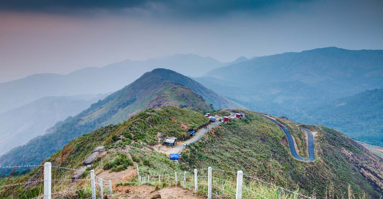 View of the Western Ghats from Illickal Kallu. Photo: Shutterstock/Manu M Nair