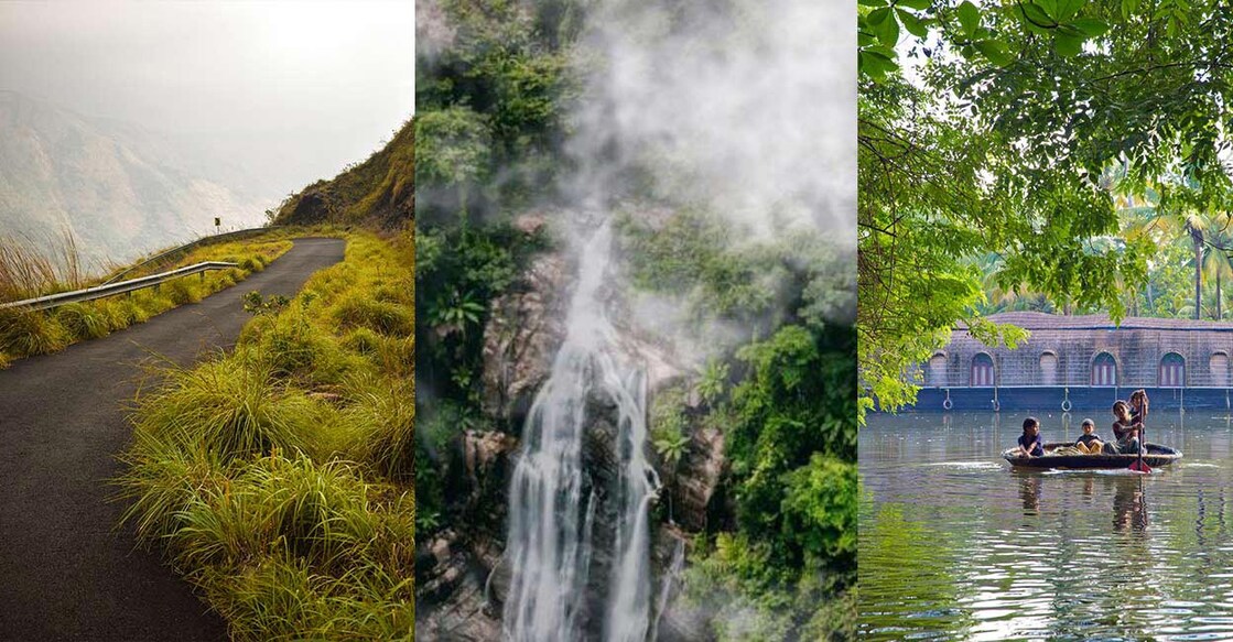 Adventurous weekenders can pick from plethora of options ranging from cosy, tiny hamlets to enchanting hills to escape the scorching sun in Kottayam. Photo: Shutterstock/Kuriakose Joseph/Atlee Fernandez, iridiumvishal/istock