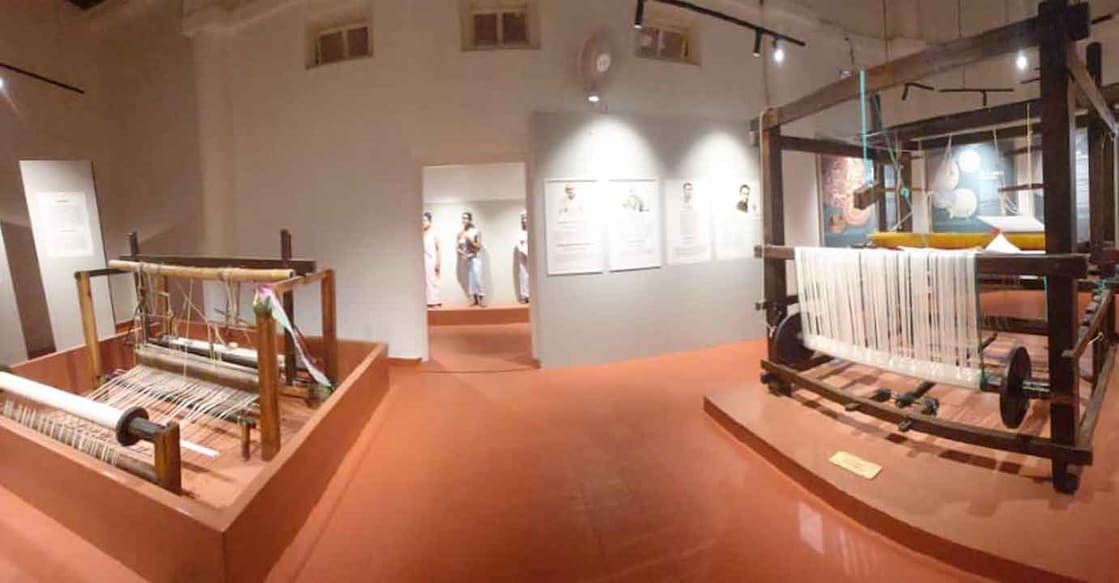The museum has been set up at the heritage building at Payyambalam owned by the Kerala State Handloom Development Corporation. Photo: Special Arrangement