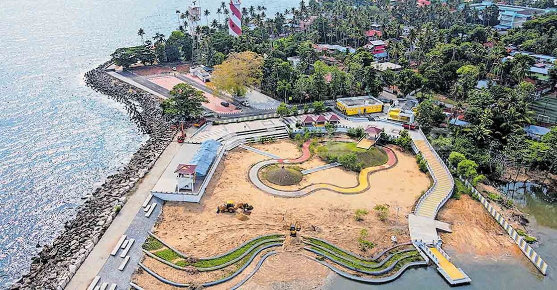 The 2.5 acre park charges only Rs 10 for entry and is open from 2 pm to 8 pm, every day. Photo: Manorama