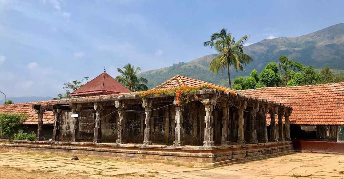 Thirunelli temple is situated in the middle of the Wayanad Wildlife Sanctuary. Photo: Shutterstock/tijogemini


