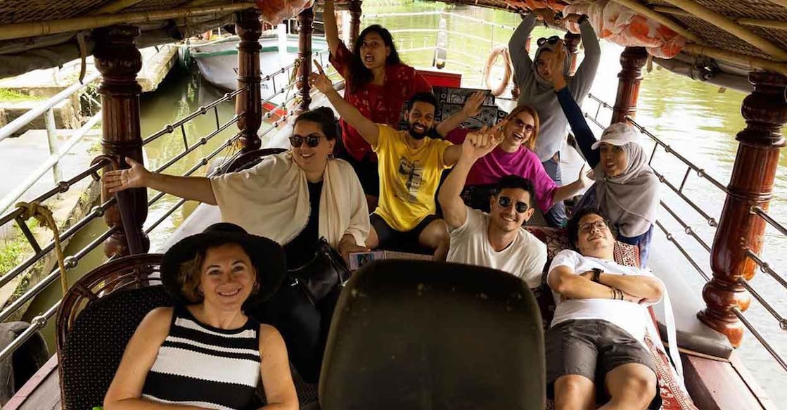 The influencers, who represent 19 countries, comprise noted travel vloggers from countries like Australia, Malaysia, African countries, the USA, Poland, Romania, Brazil, Italy, Netherlands and South Africa. Photo: Instagram/@keralatourism
