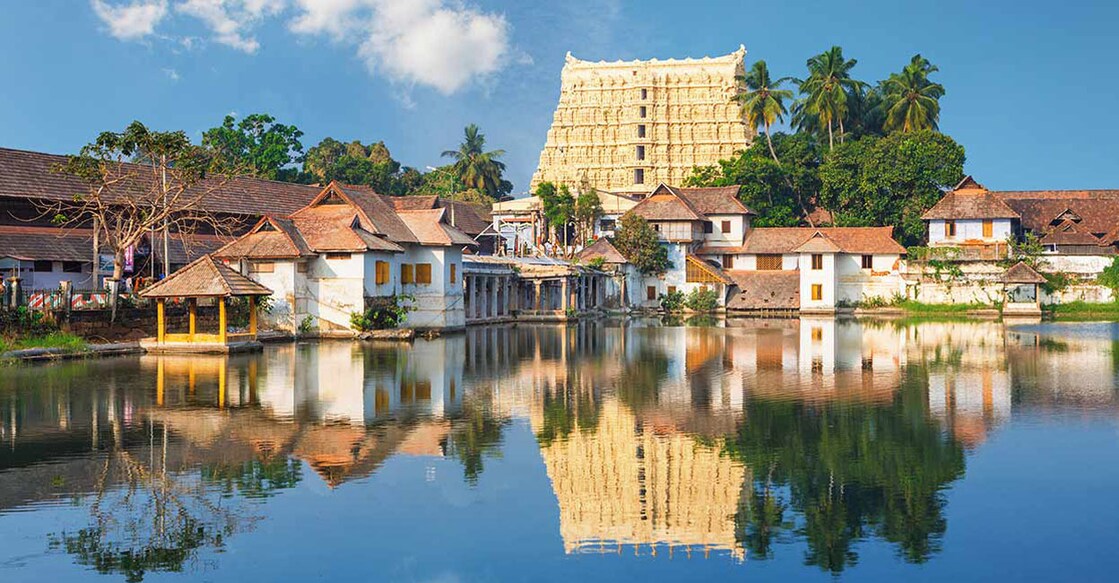 The Padmanabhaswamy Temple in Thiruvananthapuram. The city is named after the deity in the temple. Photo: alionabirukova