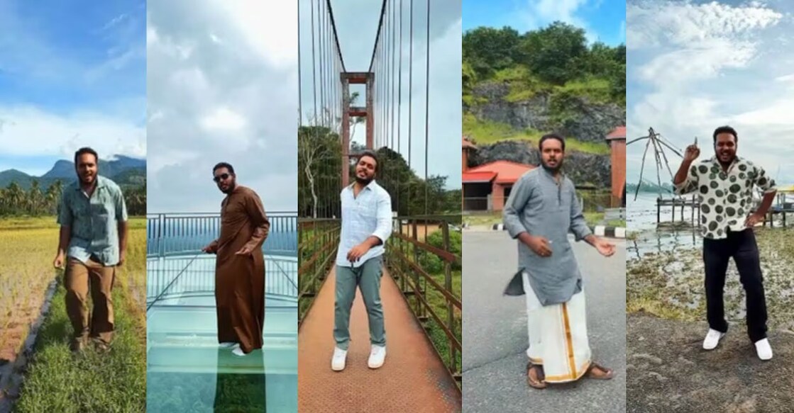 Karthik Surya apparently travelled almost 2,500 km for nine days to shoot the video. Photo: Instagram/@karthiksuryavlogs
