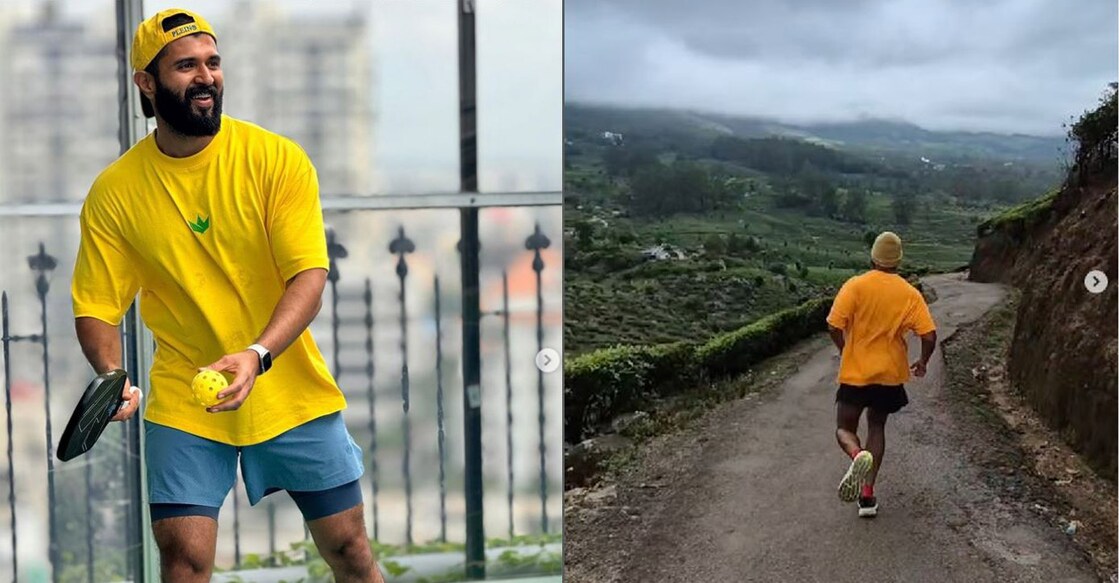 Vijay Devarakonda often goes for early morning runs to enjoy the hill station's clean weather and enchanting beauty. Photo: Instagram/@vijaydevarakonda