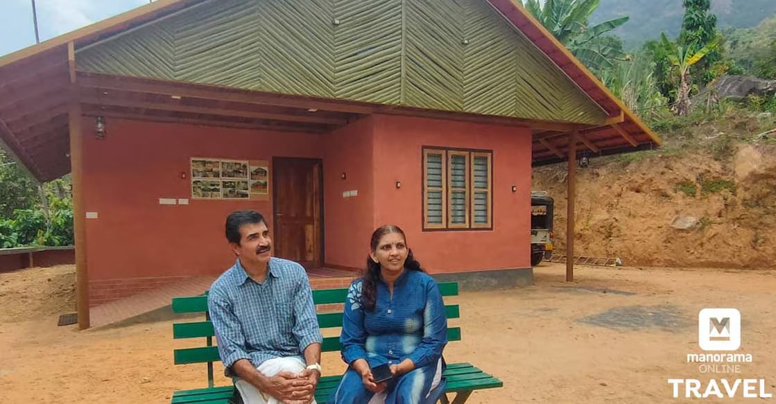 Vinod and Jisha’s ‘Dream Acres’ has been classified in the ‘Diamond’ category by the Kerala Government’s Tourism Department. Photo: Manorama