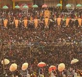 Thrissur Pooram: Kudamattam celebrates the festival with vibrant parasols