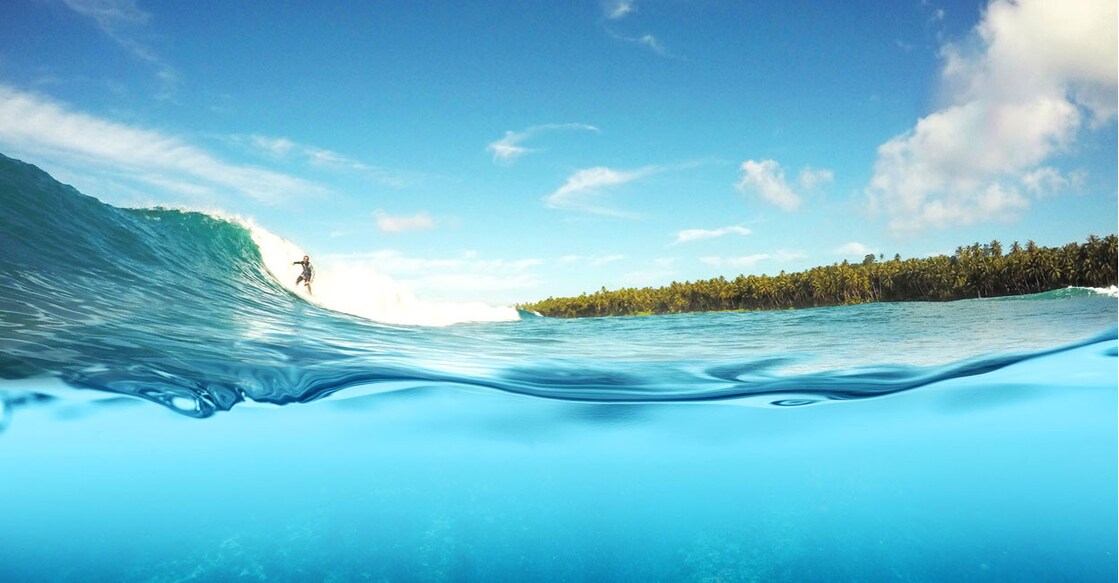 Aspiring surfers can also try the sport for free in Varkala during the International Surfing Festival. Photo: iStock/freie-kreation
