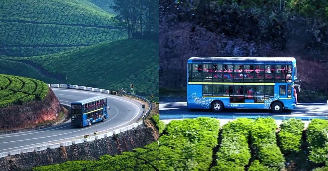 The bus offers a 360-degree panoramic view of Munnar, often hailed as the Kashmir of the south. Photo: Special Arrangement