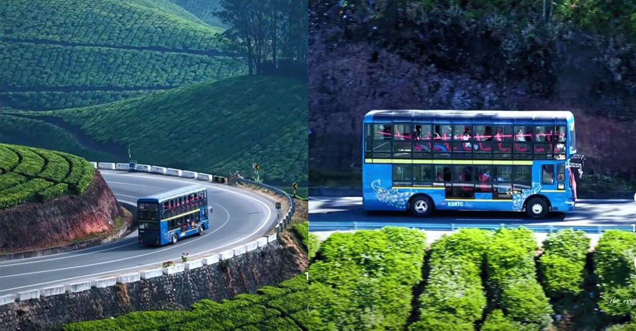 The bus offers a 360-degree panoramic view of Munnar, often hailed as the Kashmir of the south. Photo: Special Arrangement