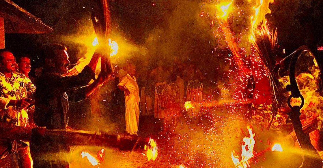 Vishu Vela festival at the Manghottu Bhagavathy Temple in Palakkad. Photo: Special Arrangement
