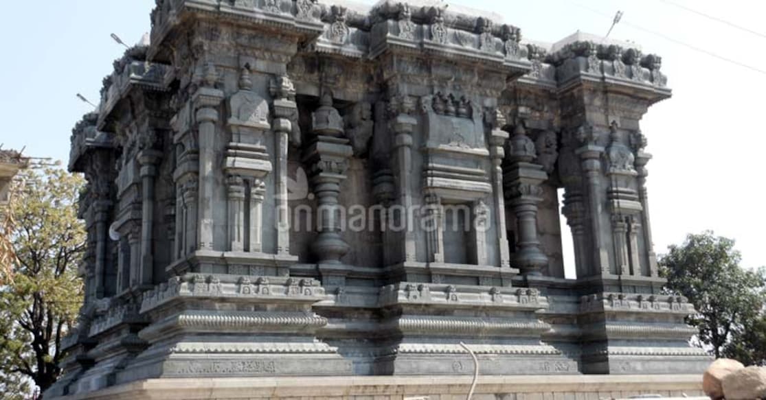 Dichpally Ramalayam The 14th Century Dichpally Ramalayam Temple. Photo: Ramachander Pentuker