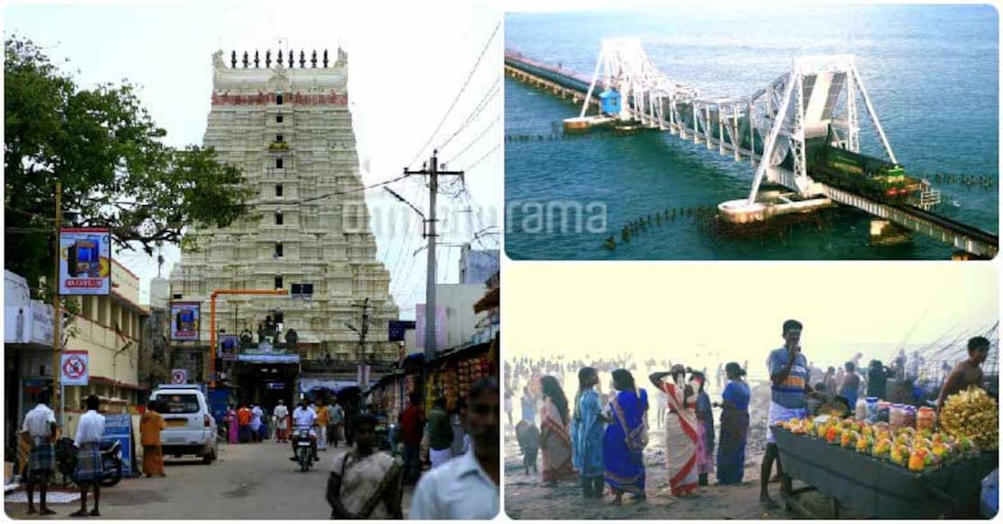 Rameswaram: Of land, sea and a bridge. Photo: Onmanorama