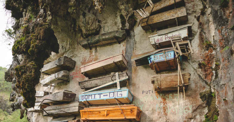 Hanging coffins and the Sagada Cave Connection Hanging coffins and the Sagada Cave Connection
