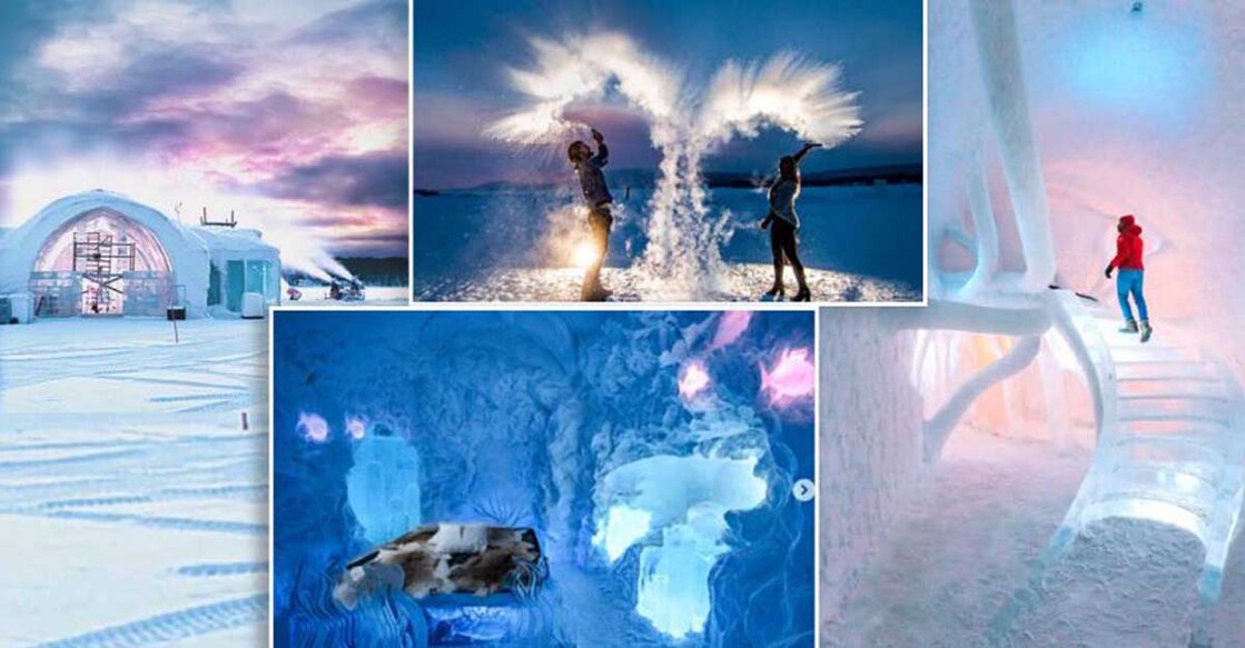 Have you seen the world's first ice hotel yet?