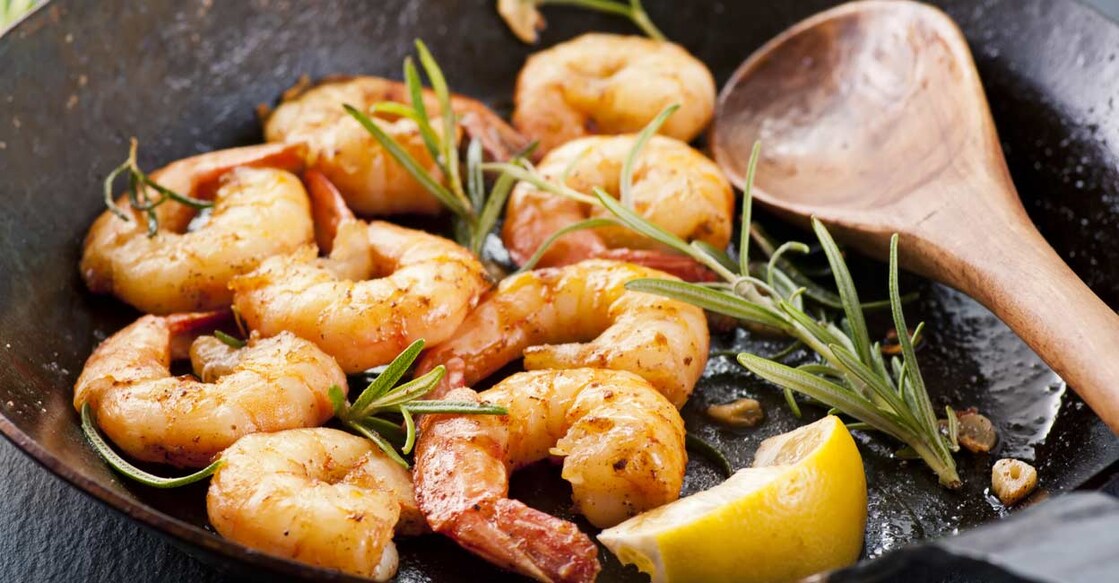 Special prawns curry