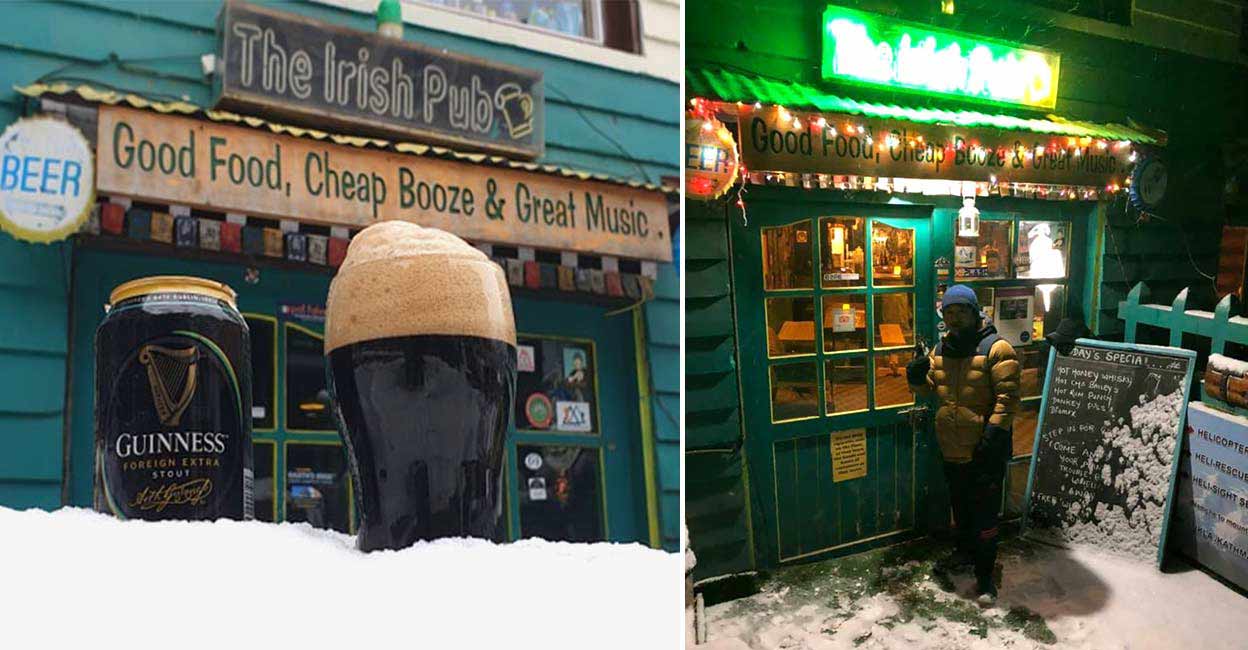 The world's highest Irish pub is in Nepal The world's highest Irish pub is in Nepal