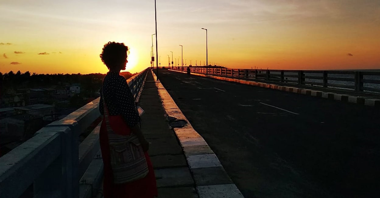 papmban-bridge-evening At Pamban bridge. Photo: Alphonsa Jimmy
