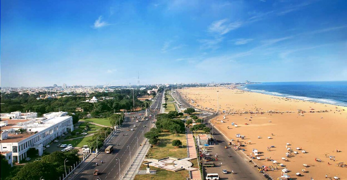 Marina Beach in Chennai. Photo: Shutterstock Images