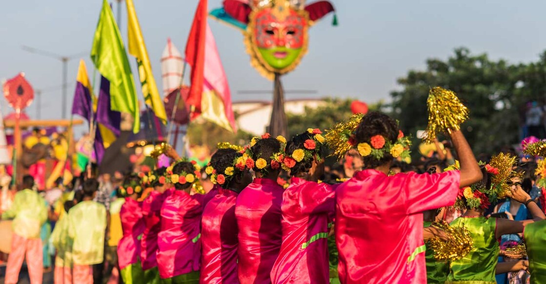 Carnival celebrations in Goa. Photo: Shutterstock Images