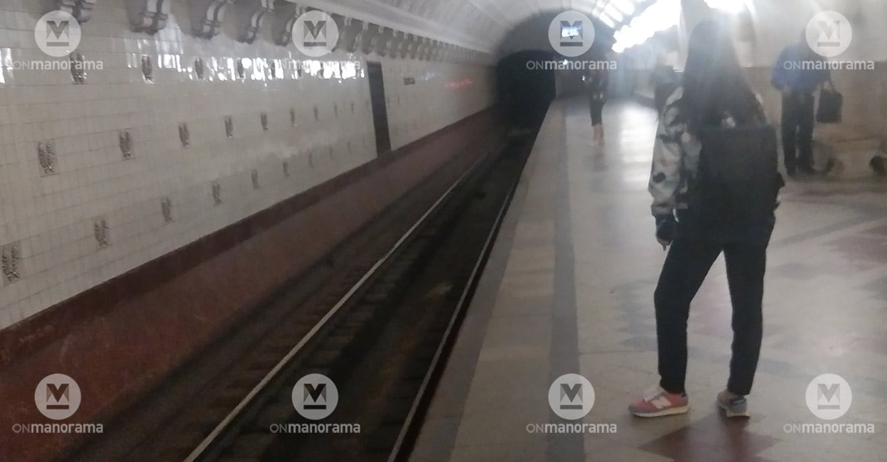 underground-station-moscow-metro An underground station of the Moscow Metro.