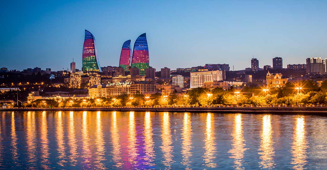 Cityscape view of Baku Cityscape view of Baku, capital city of Azerbaijan. Photo: iStock/VisualCommunications