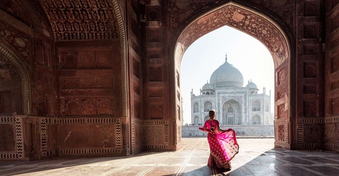 A view of the Taj Mahal. Photo: Shutterstock Images