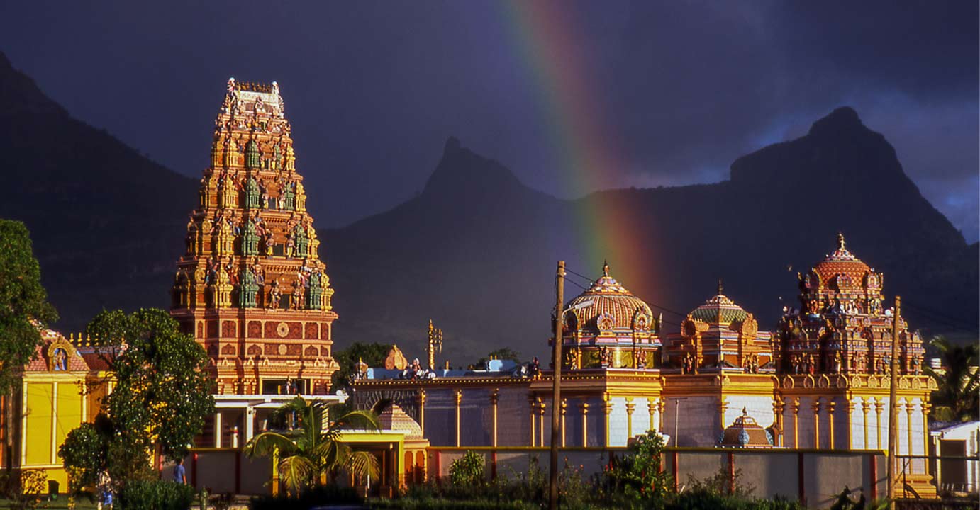 The sacred Indian hues of Mauritius