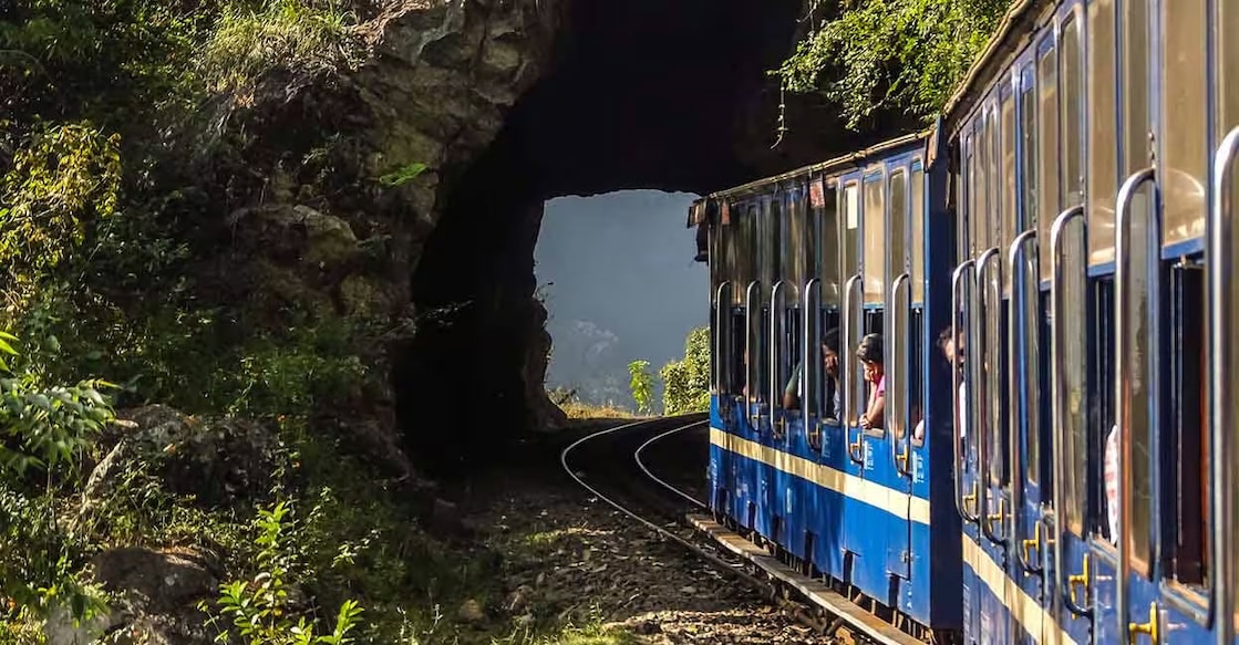 The Nilgiri Mountain Railway (NMR) line passes through 16 tunnels, 250 bridges and 208 serpentine curves on the route and the painful slowness of the train can be gauged from the fact that 46km is covered in five hours. Photo:  Shutterstock/Denis.Vostrikov
