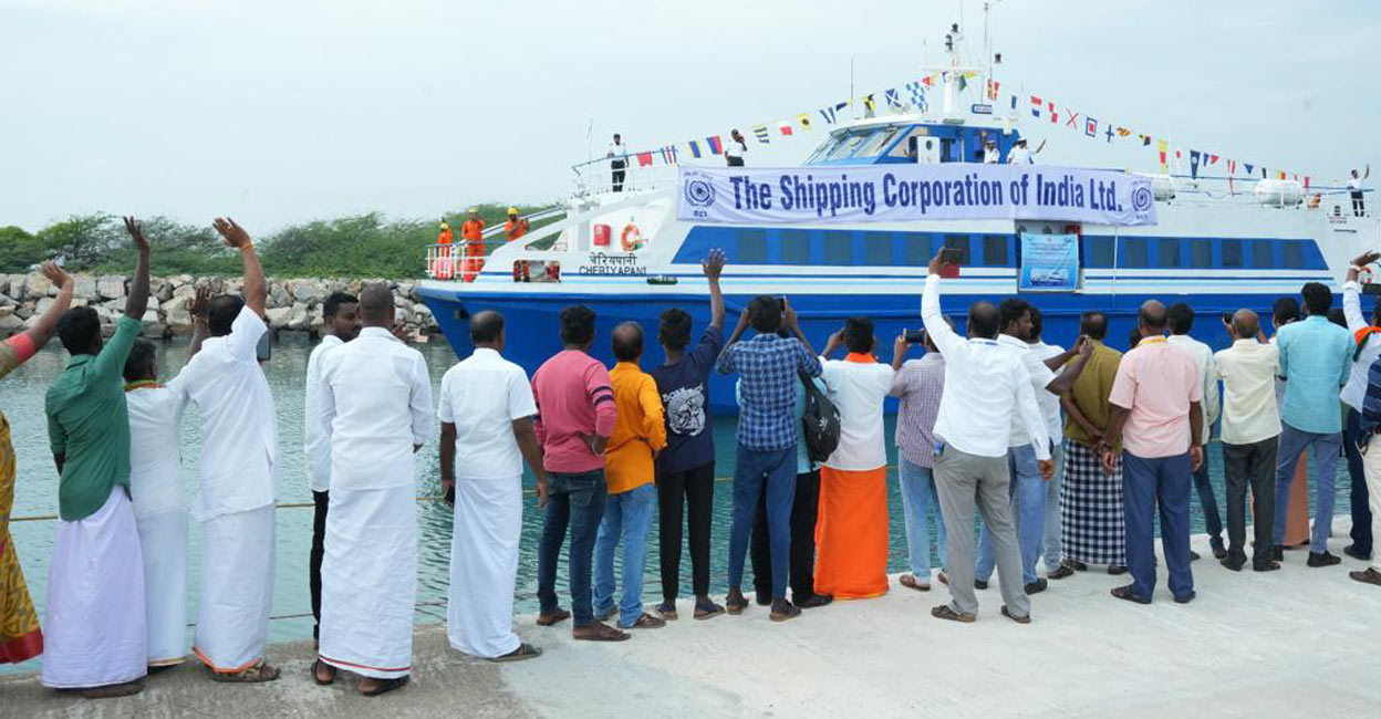 india-lanka-ferry The round trip cost of the service is Rs 13,000 plus tax. Photo: IANS