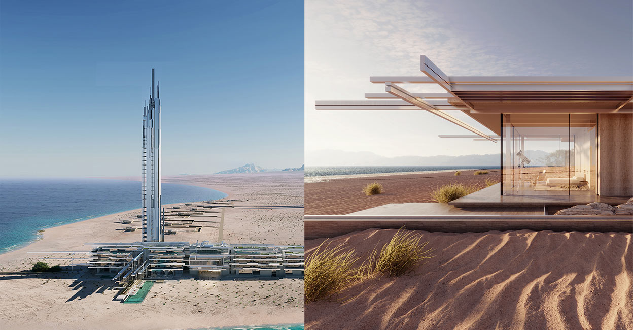 Neom, constructed in the desert, is envisioned as a futuristic city with state-of-the-art facilities that are unrivaled by anything in the rest of the world. Photo: Instagram/@discoverneom